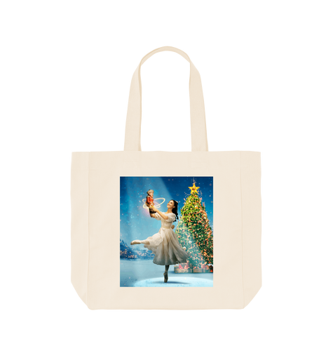 Natural Printed Bag Front