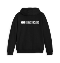 Load image into Gallery viewer, Black Zip hoody Back