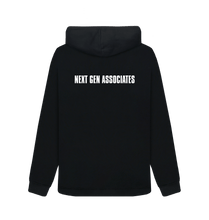 Load image into Gallery viewer, Black Zip hoody Back