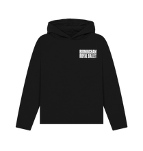 Load image into Gallery viewer, Black Recycled Hoody Front