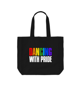Black Printed Bag