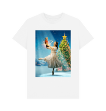 Load image into Gallery viewer, White Printed T-shirt Front