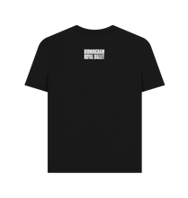 Load image into Gallery viewer, Black Printed T-shirt Back