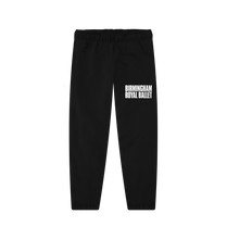 Load image into Gallery viewer, Black Printed Womens Joggers Front