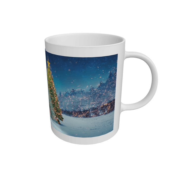 White Mug Front